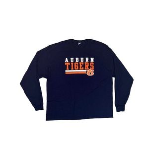 Auburn Tigers Navy Blue Long Sleeve T-Shirt